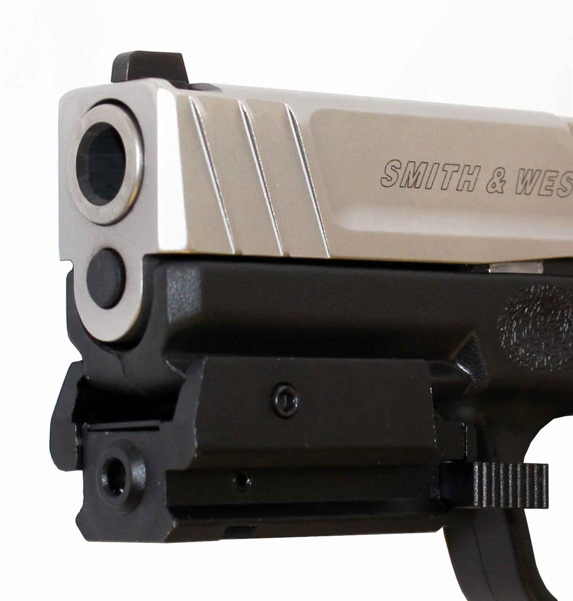 red laser sight for handguns.