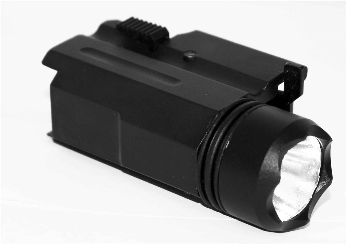 Trinity Flashlight for Ruger American Home Defense Tactical Optics Accessory Picatinny Weaver Base Mount Adapter Aluminum Black.