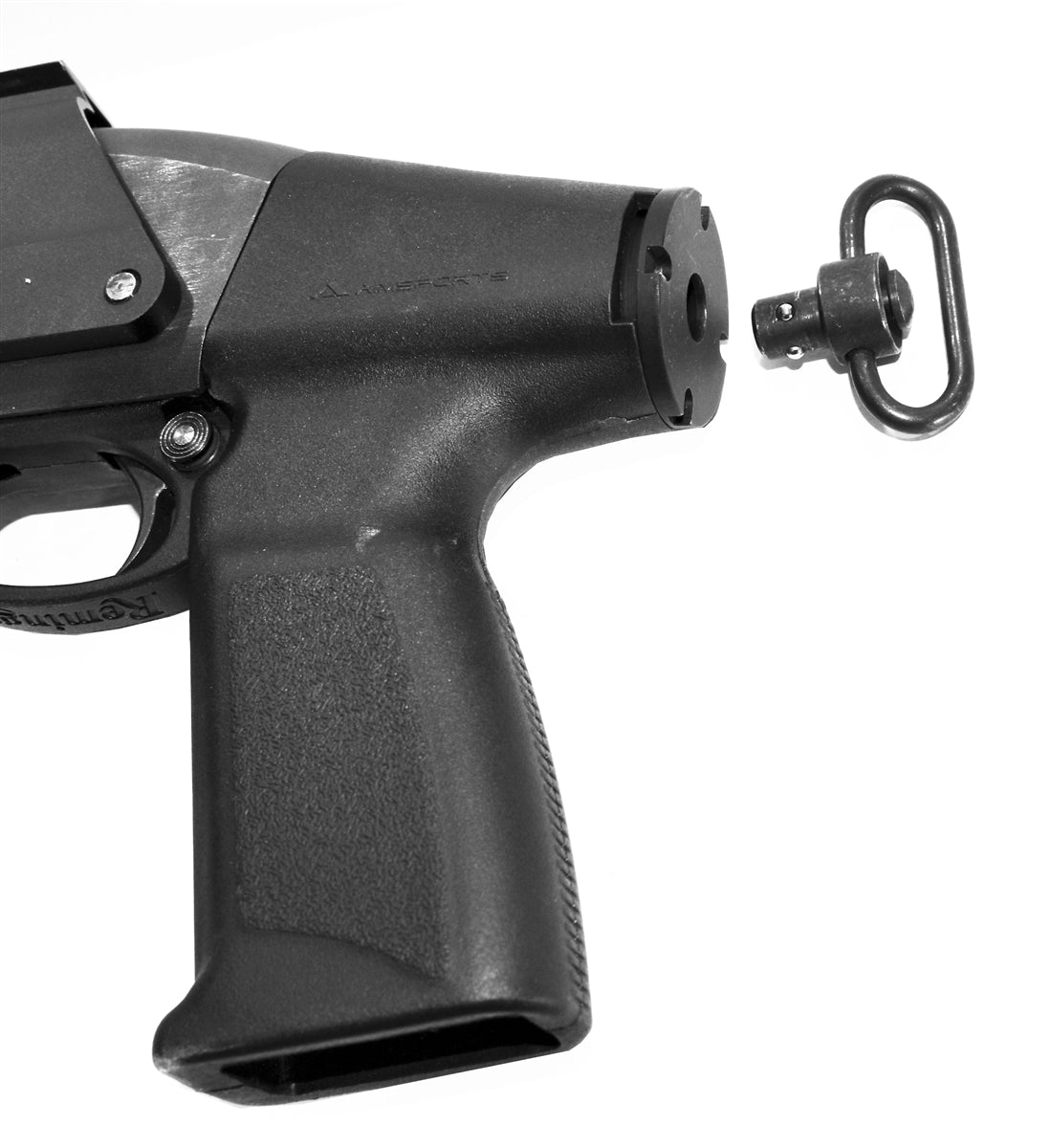 remington 870 12 gauge pump pistol grip.