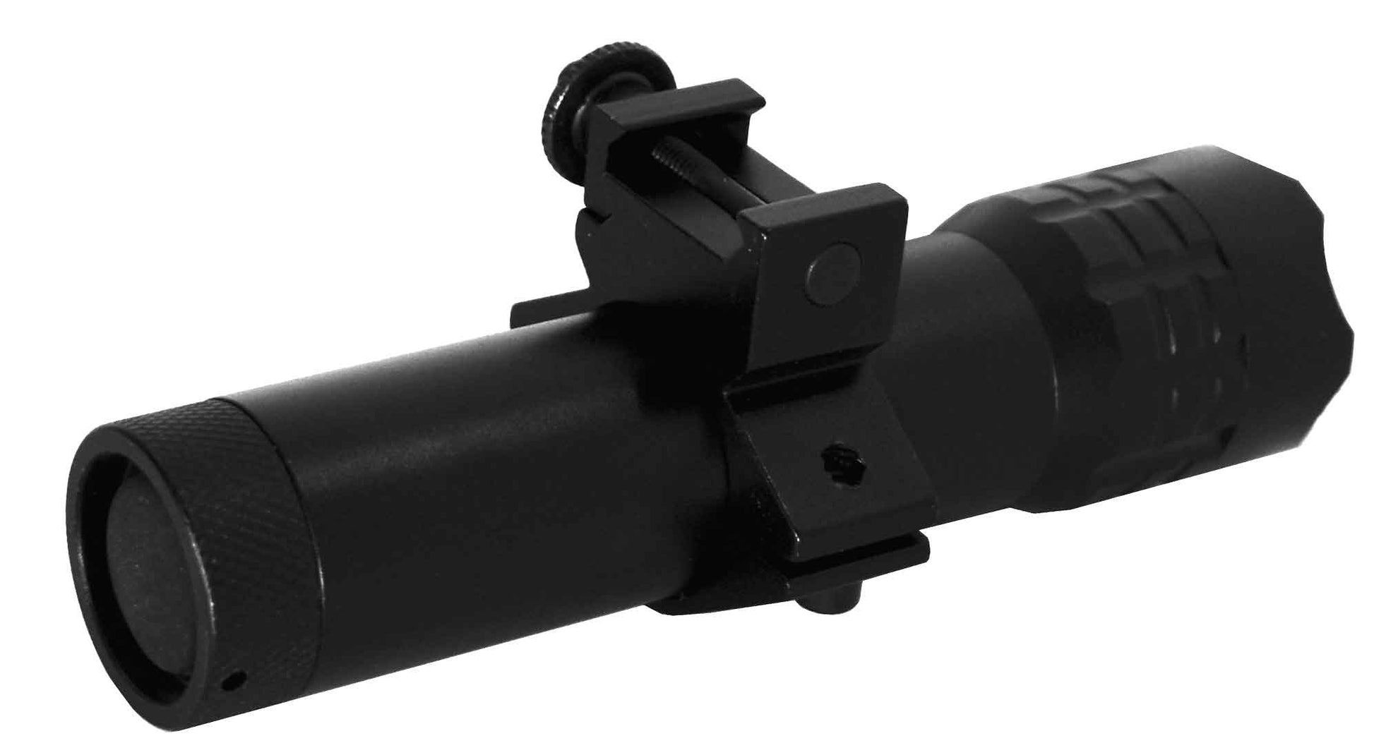 picatinny mounted flashlight for shotguns and rifles.