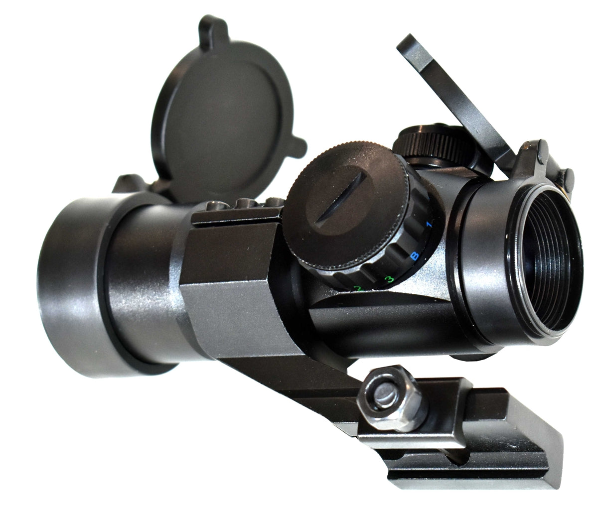 Tactical Red Green Blue Dot Sight Picatinny Style Compatible With Rifles.