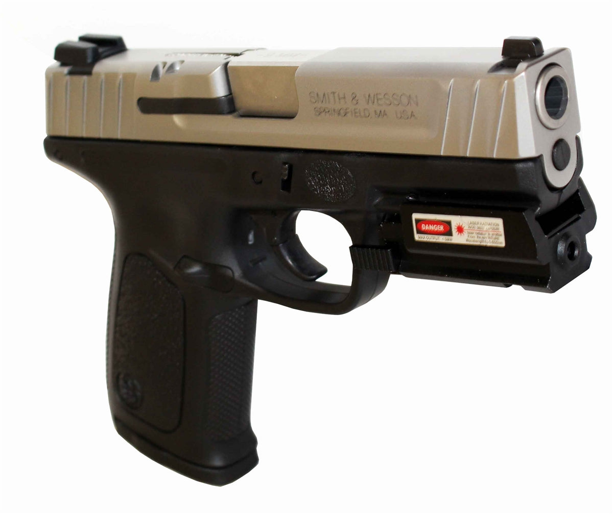 Trinity Red Dot Laser Sight Aluminum Black Compatible With Handguns With Picatinny Rail Already Installed.