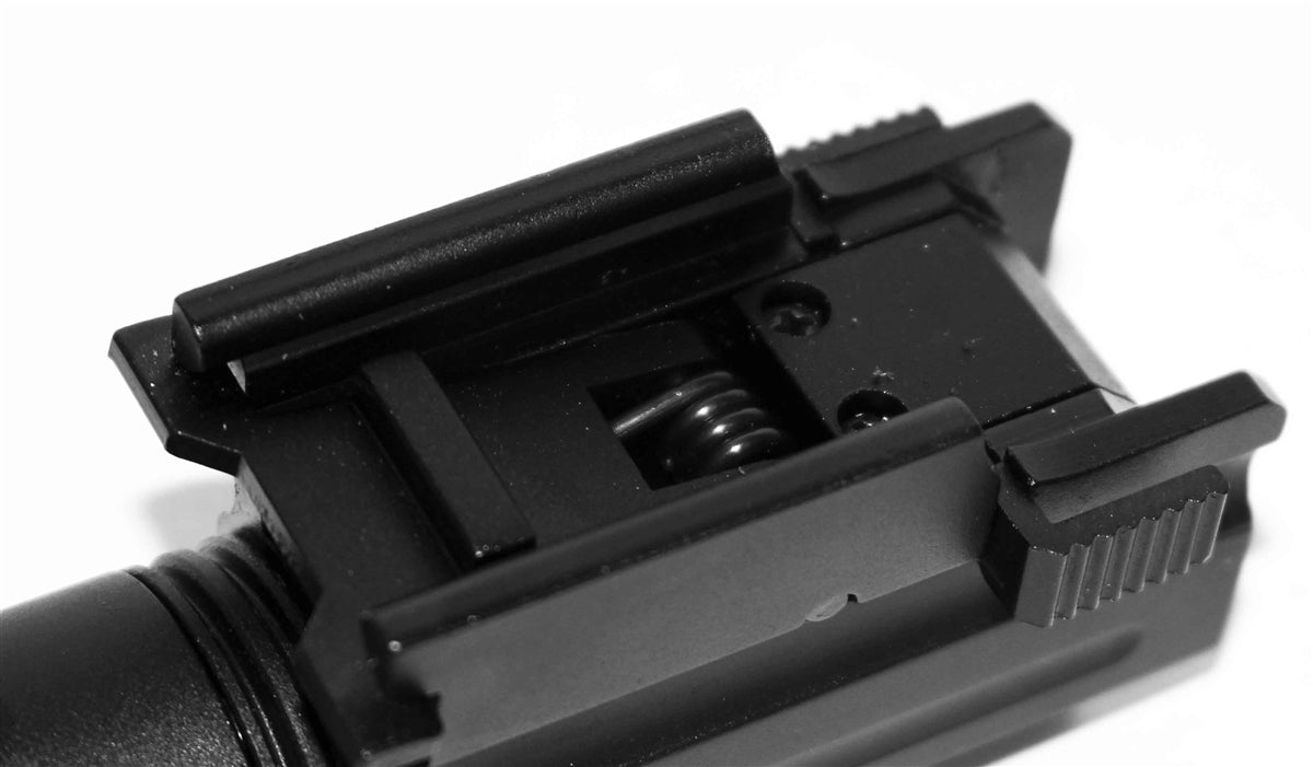 aluminum tactical flashlight for cz p-09 handgun.