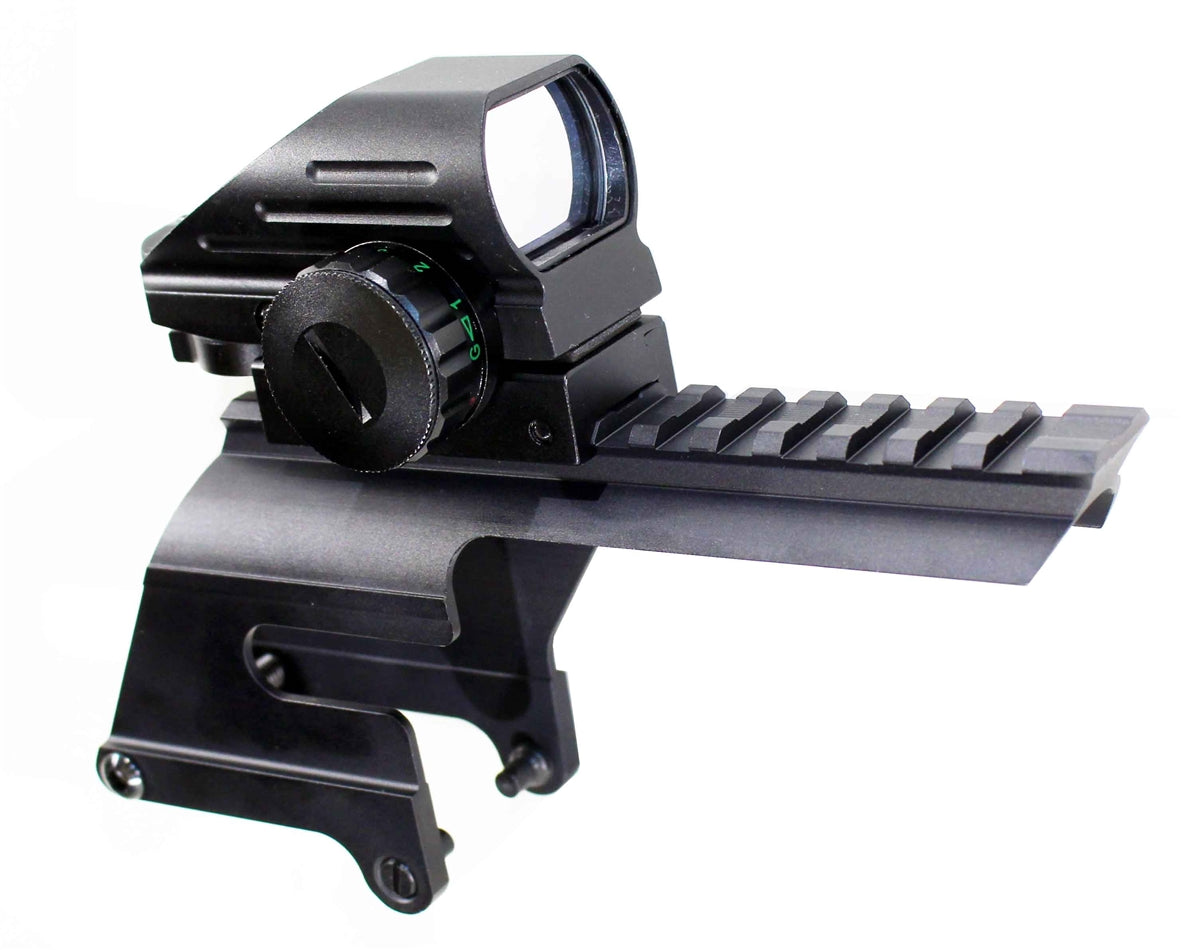 Trinity Saddle Mount Picatinny Rail Adapter Compatible With Stevens 320 12 Gauge Pump.