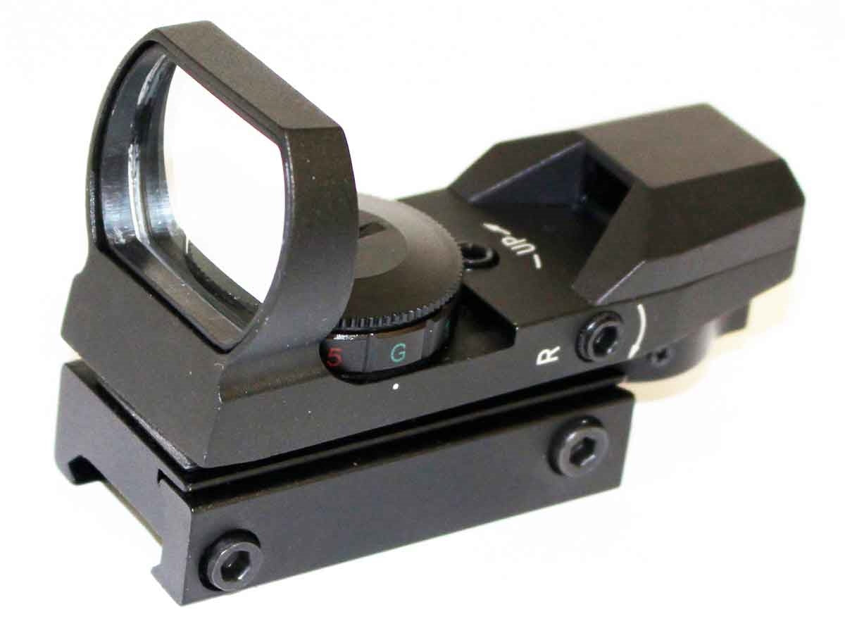 tactical reflex sight for ruger 10-22 rifle.
