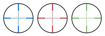 Tactical 3-9X40 Scope Illuminated Red Green Blue Reticle Picatinny Style Compatible With Shotguns.