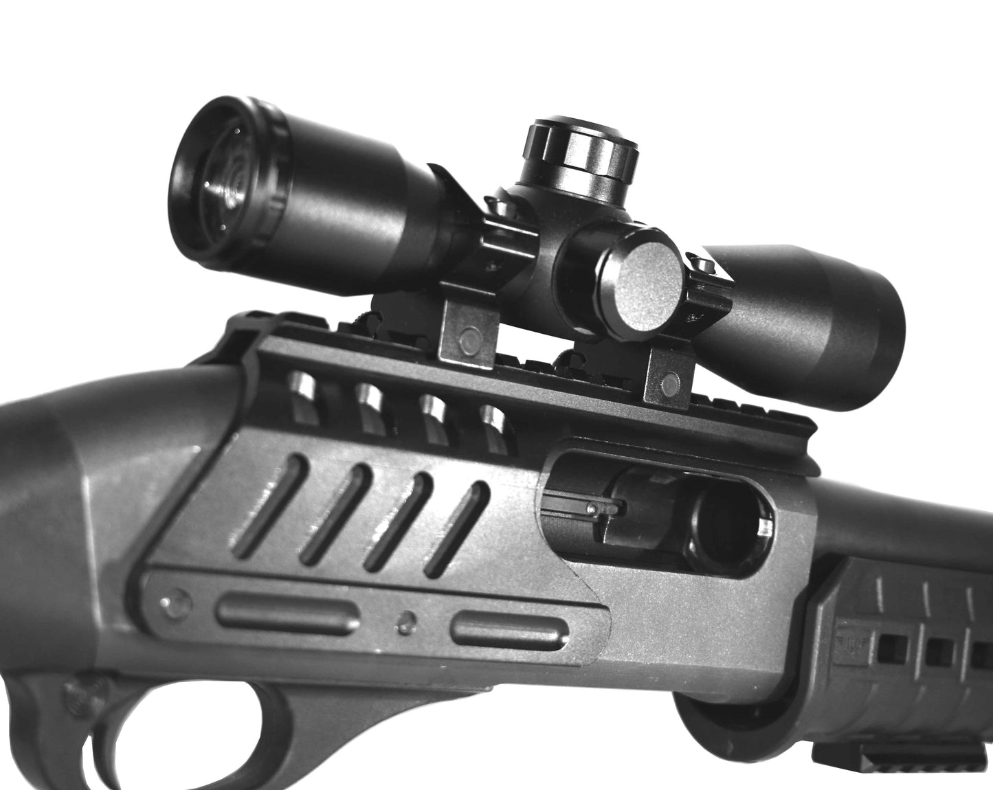 remington 870 12 gauge shotgun scope sight.