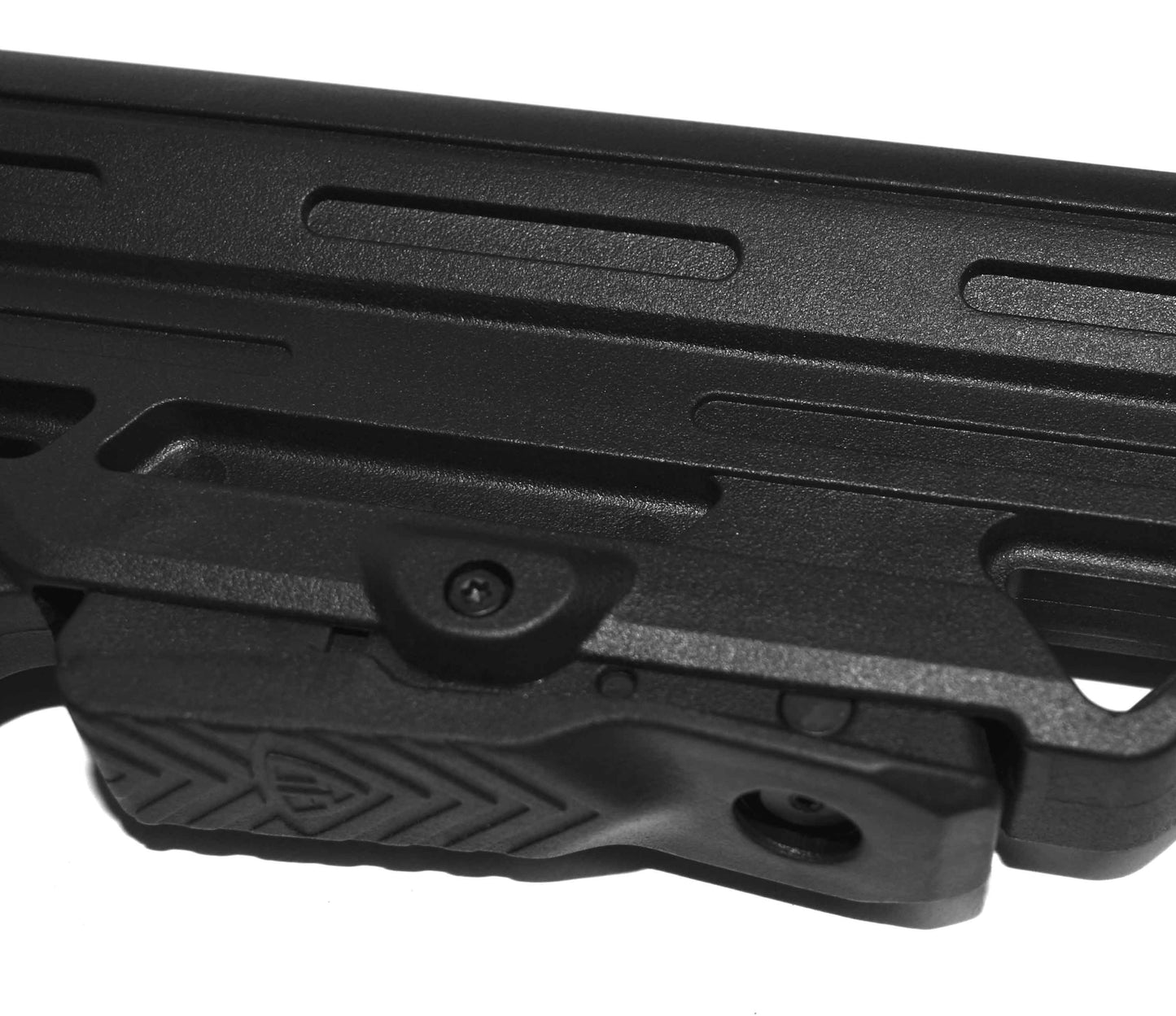 Tactical Fury Stock Compatible With Mossberg 500 12 Gauge Pump.